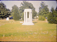 Memorial on Cemetary Lot 1951
